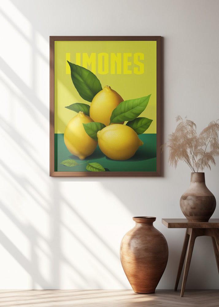 Limones Poster
