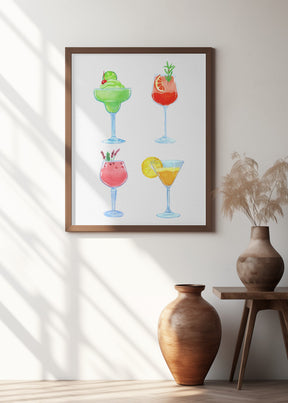 Cocktails Poster