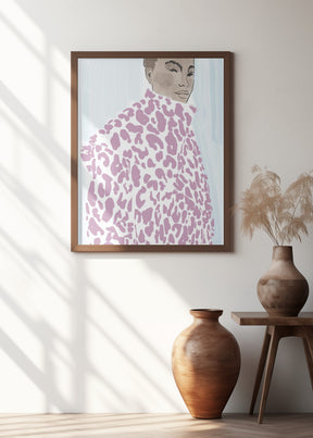 Pink Coat Poster