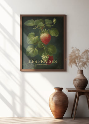 Les Fraises - Strawberries Poster