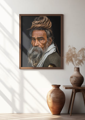 Portrait of a Sadhu... Poster