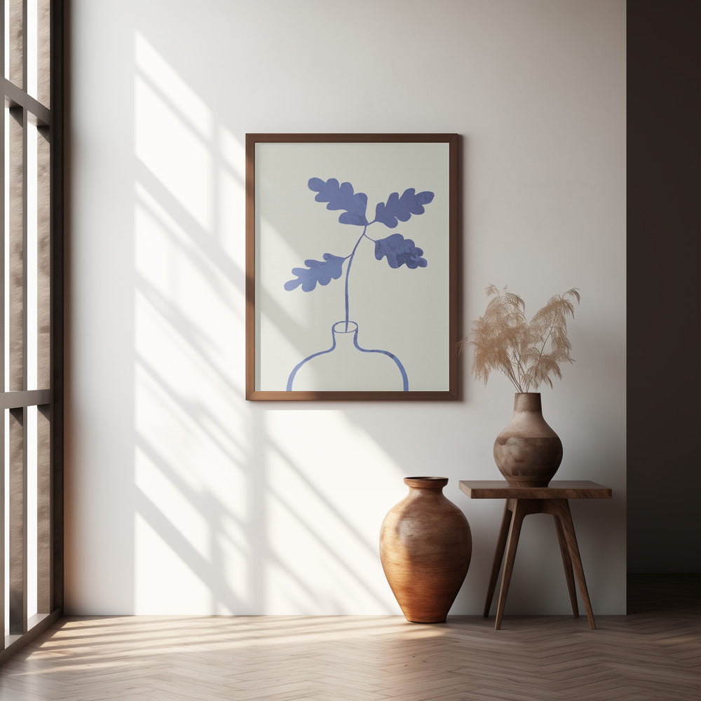 Blue Oak Plant Poster