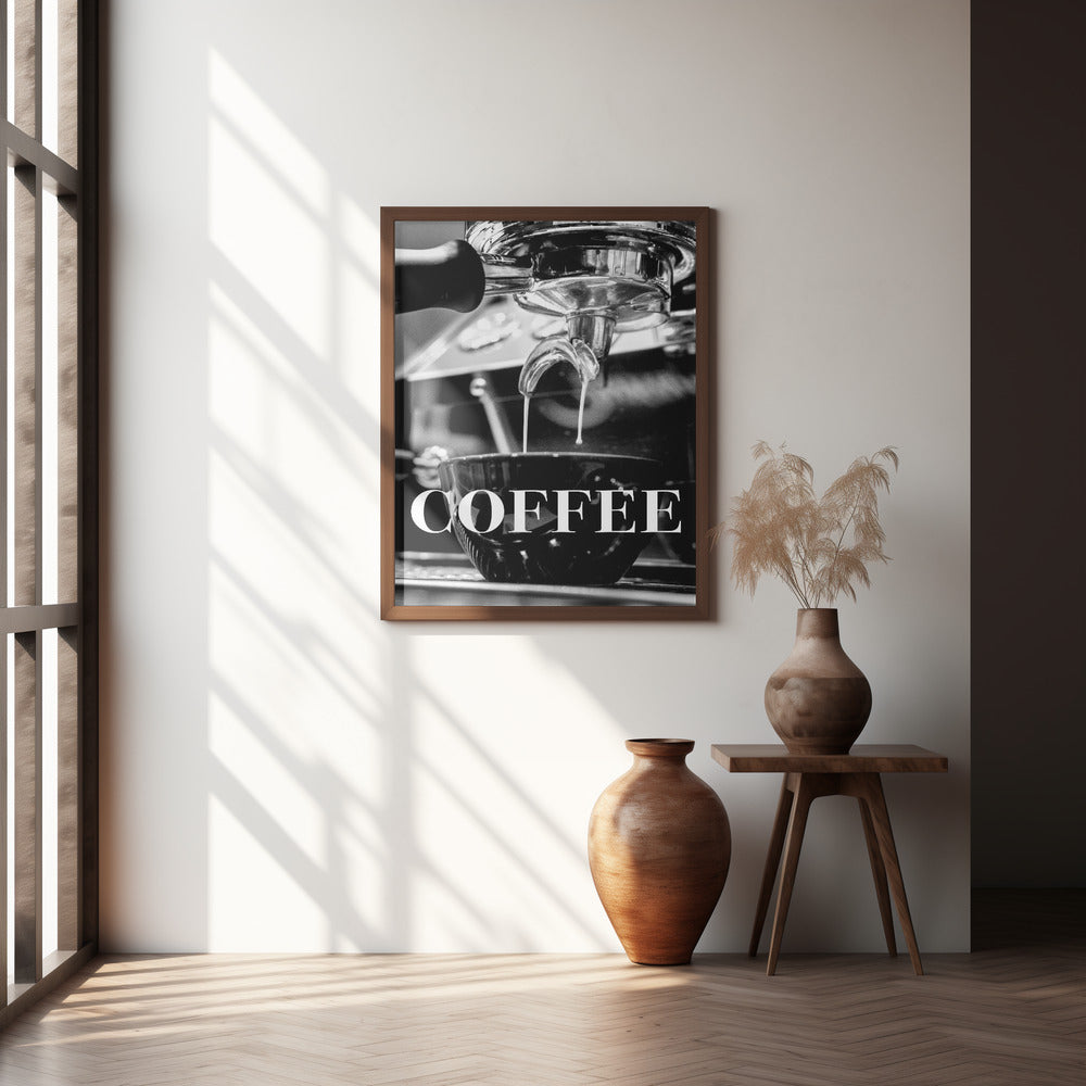 Coffee Text Poster