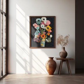 Les Fleurs Poster