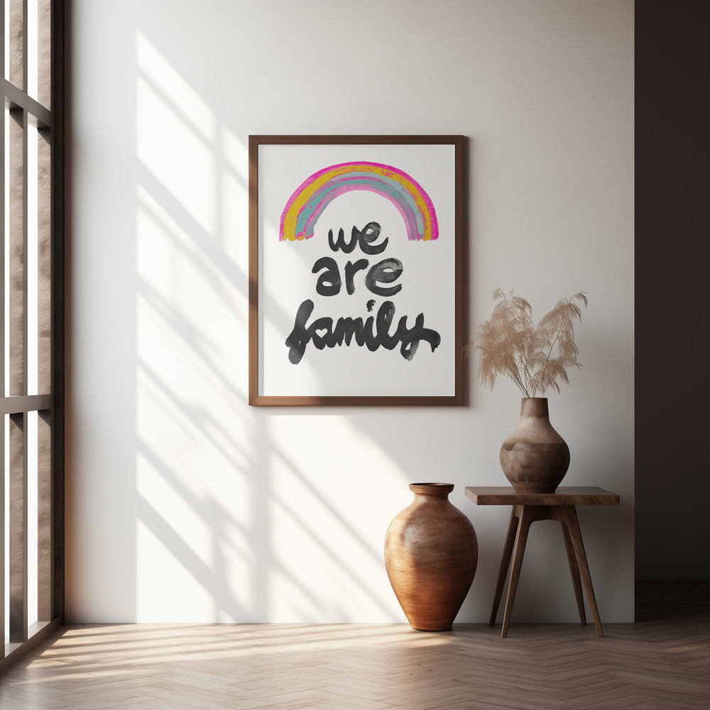 We Are Family Poster