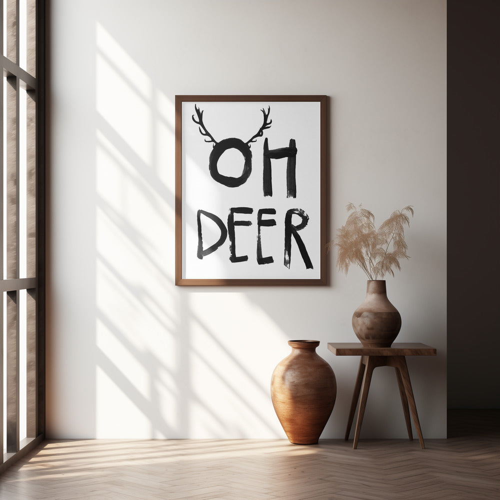 Oh Deer Poster