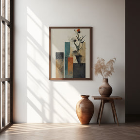 Geometric Stillife Poster