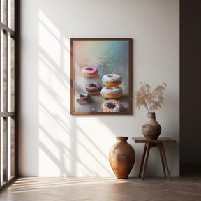 Yummy Donuts Poster