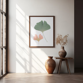 Pastel Ginkgo Poster