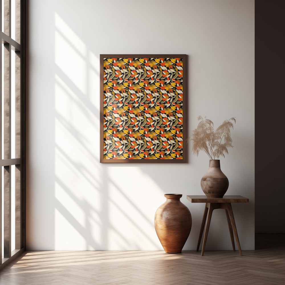 Autumn Pattern Poster