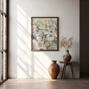 Maeve painterly florals Poster