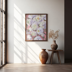 Kinsly painterly bouquet Poster