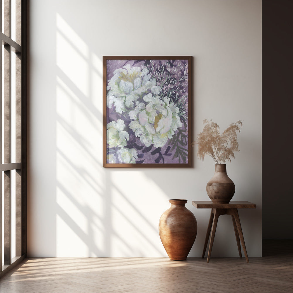 Eliany painterly bouquet Poster