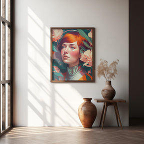 Retro Future Portrait Poster