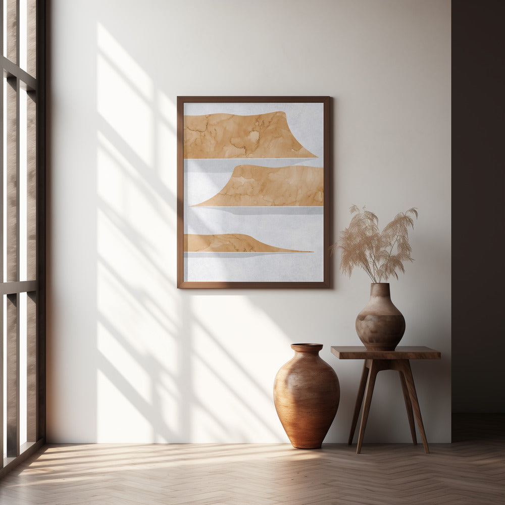 Abstract lake Powell view Poster