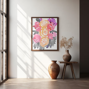 Olympe florals I Poster