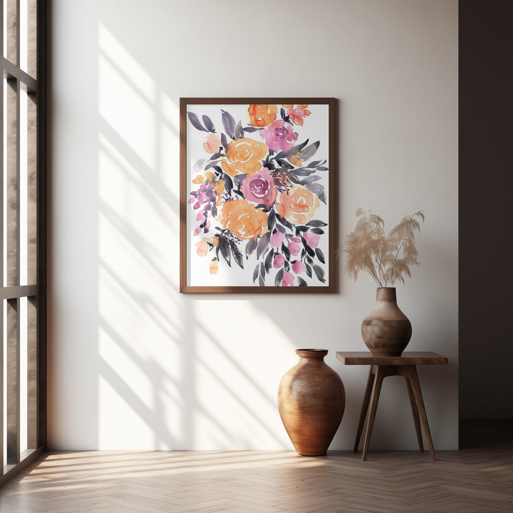 Paloma bouquet Poster