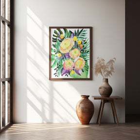 Lola tropical bouquet Poster