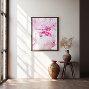 Pink peony X Poster