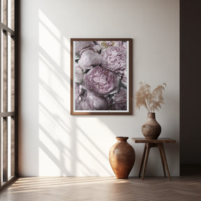 Life blooms everyday peonies Poster