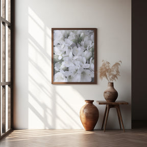 Distressed freesias IV Poster