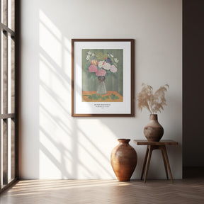 Flowers In a Vase Poster