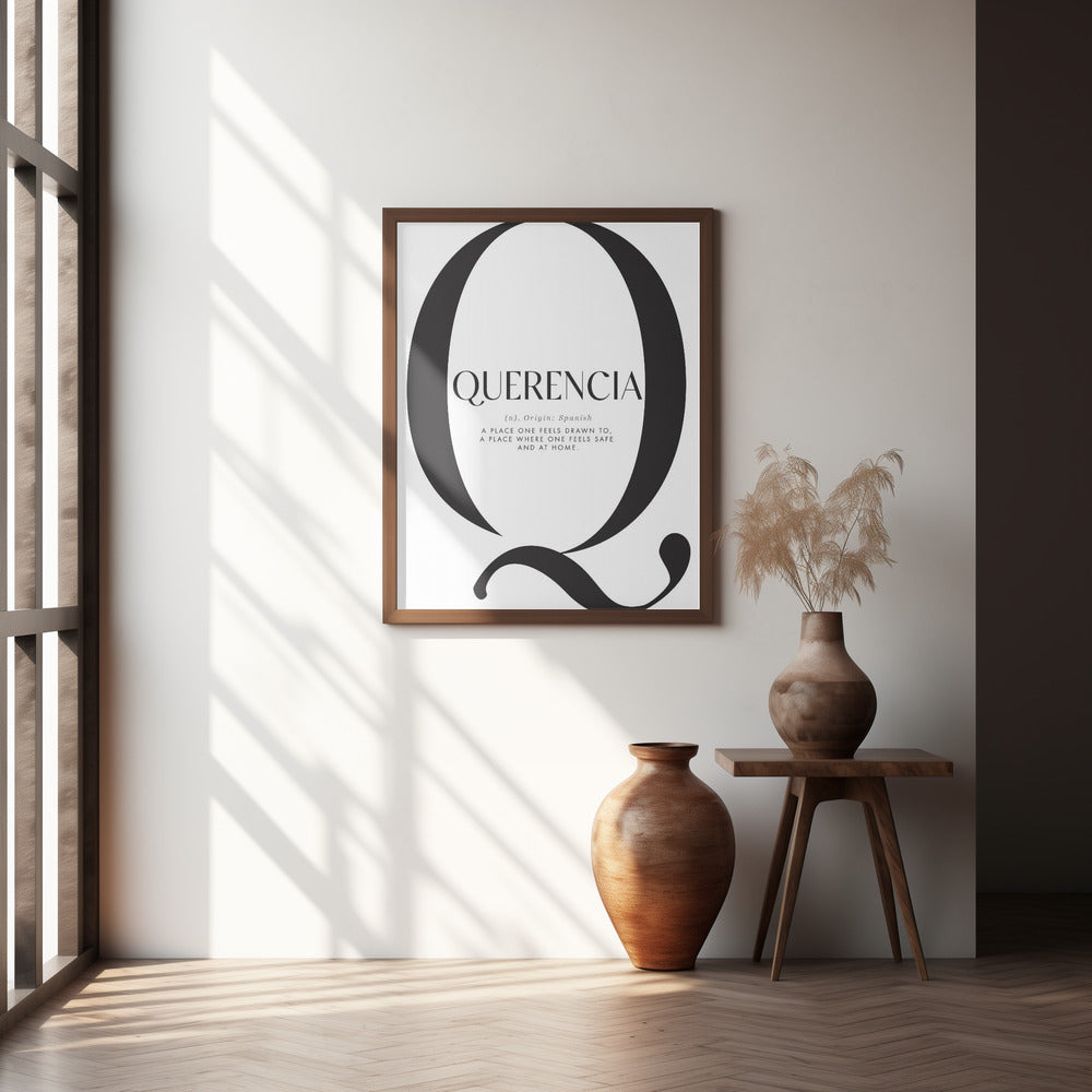 Querencia definition Poster