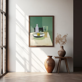 Still Life With Apple Poster