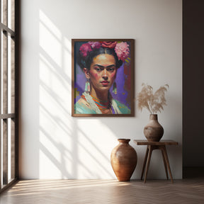 Portrait Of Frida Poster