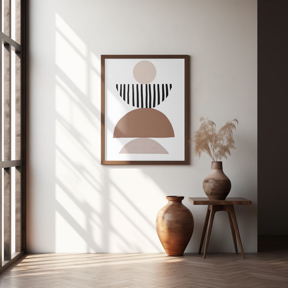 Geometric Abstract Art Poster