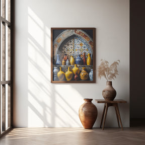 Moroccan Still Life No 6 Poster