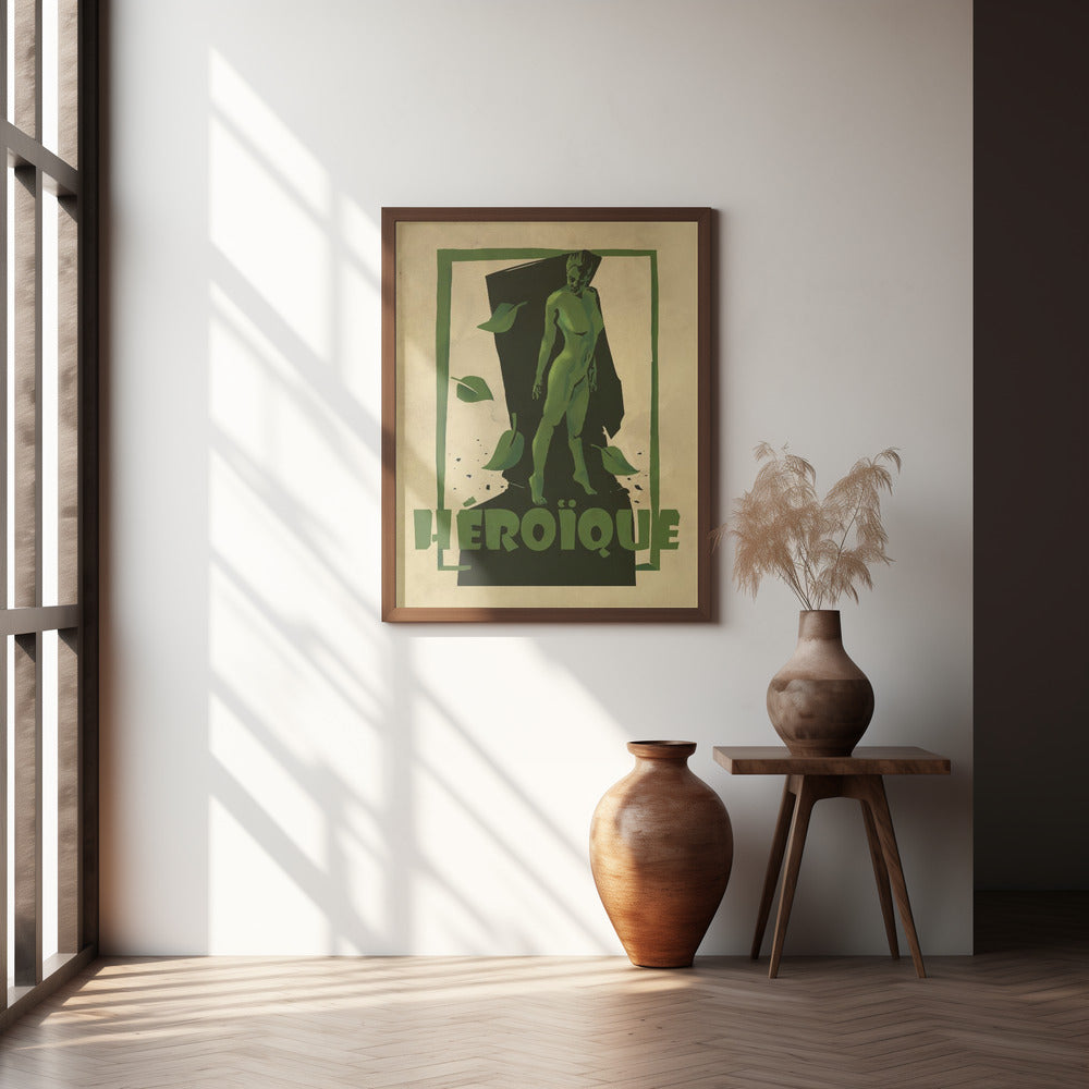 Heroic print Poster