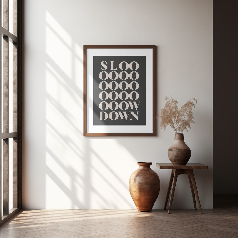 Slowdown Poster