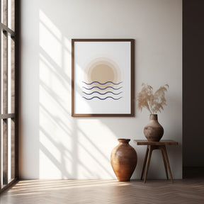 Sun Calm Poster