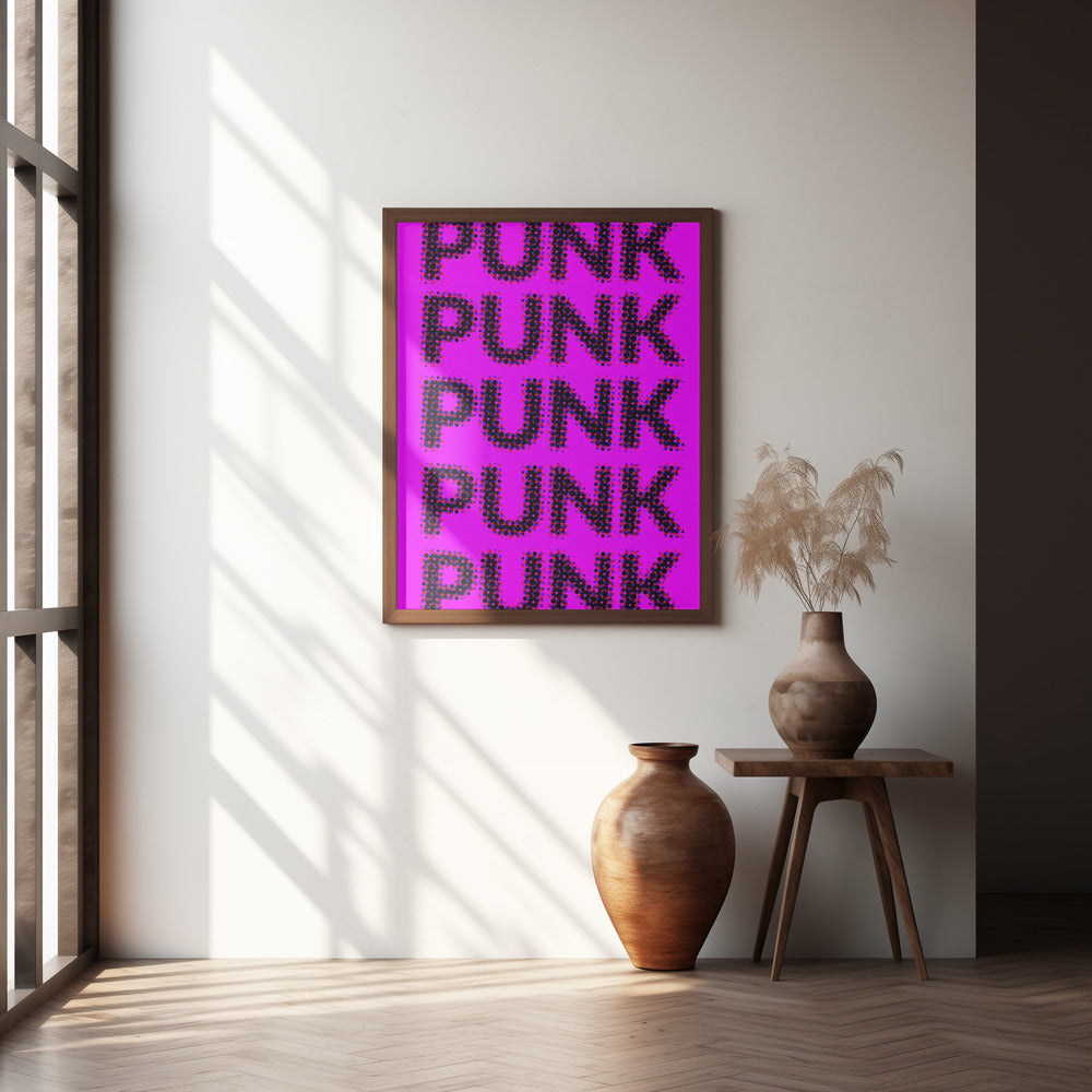 Pink Punk Poster