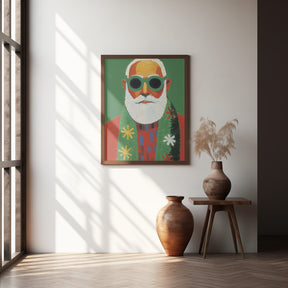 Holiday Santa Poster