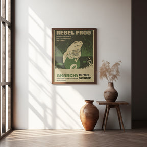 prisoner frog funny poster Poster