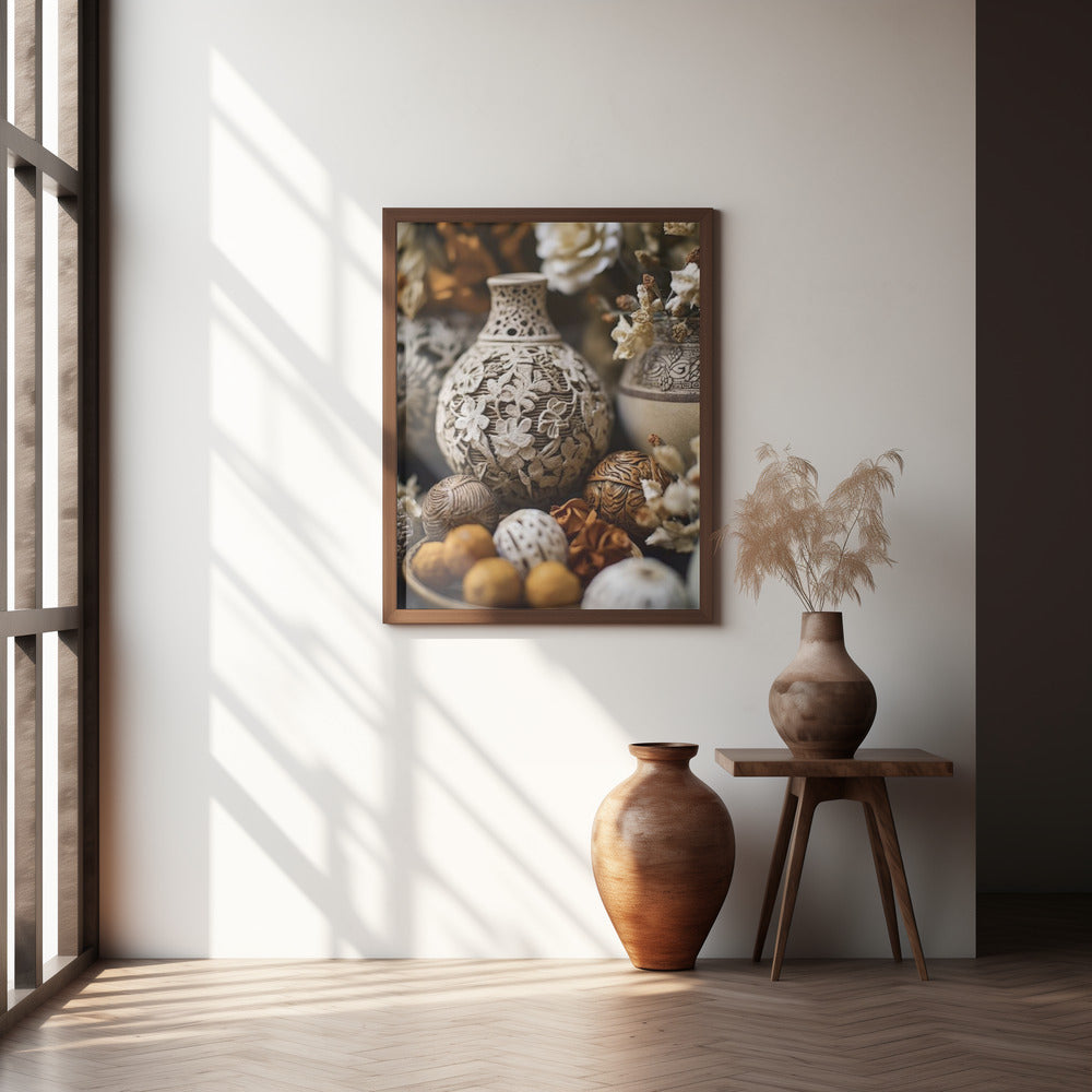 Moroccan Still Life No12 Poster