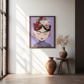 Frida (Purple) Poster