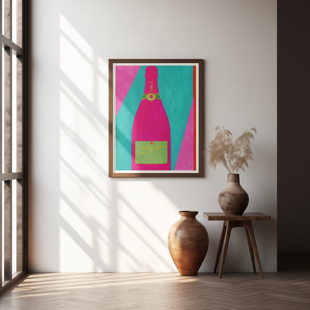 Pink Champagne Poster