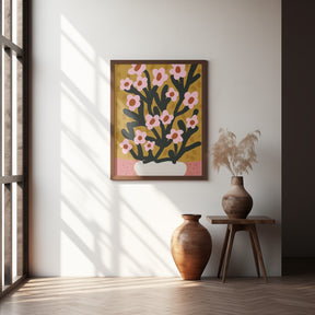 Pastel Flower Impression No 2 Poster