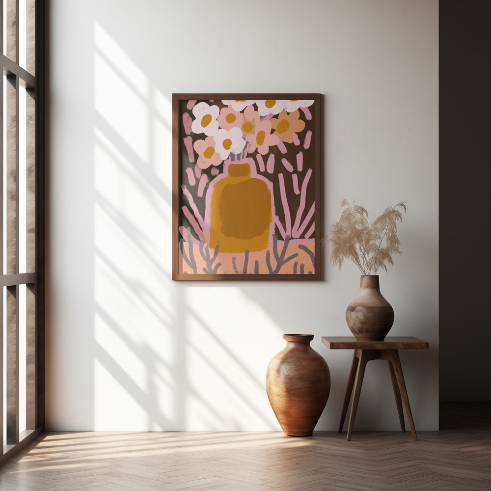 Pastel Flower Impression No 4 Poster