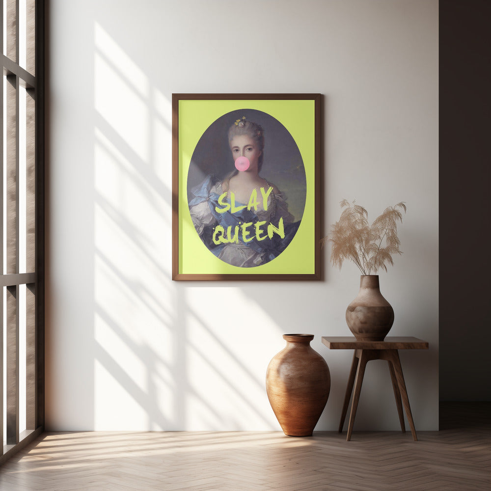 Slayqueenyellow Ratioiso Poster