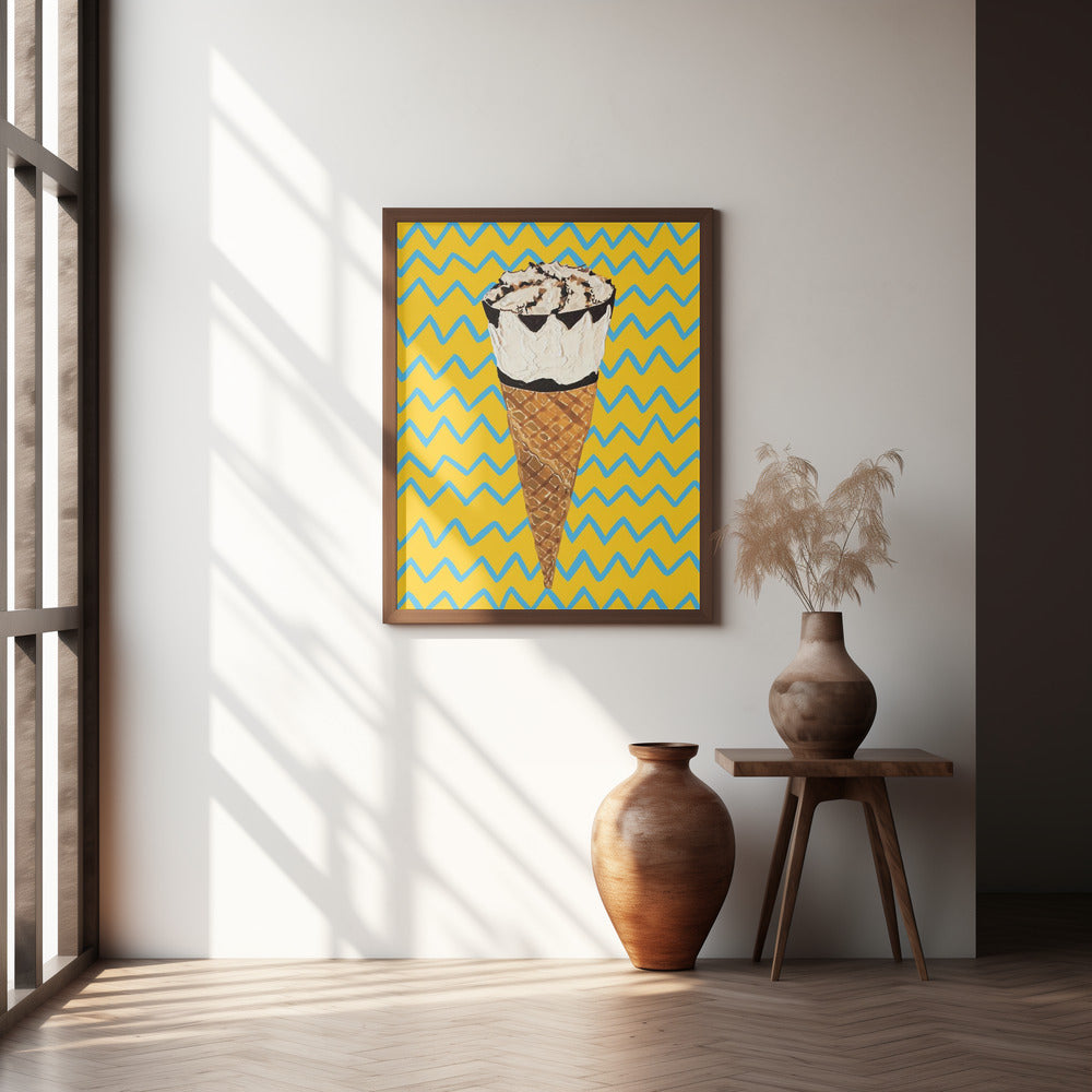 Cornetto Zig Zag Poster