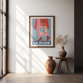 La Pluie French Style Poster