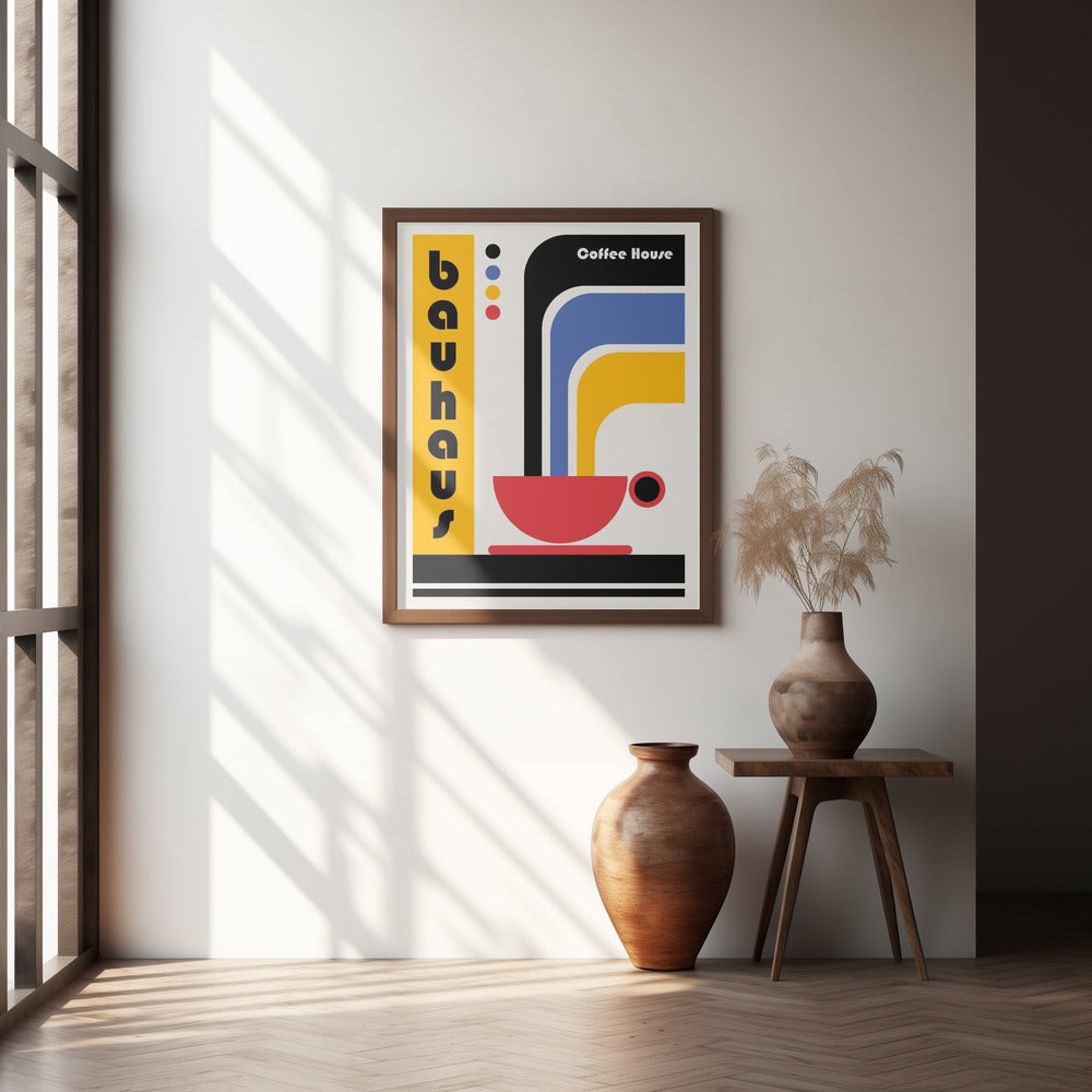 Bauhaus Coffee House Poster