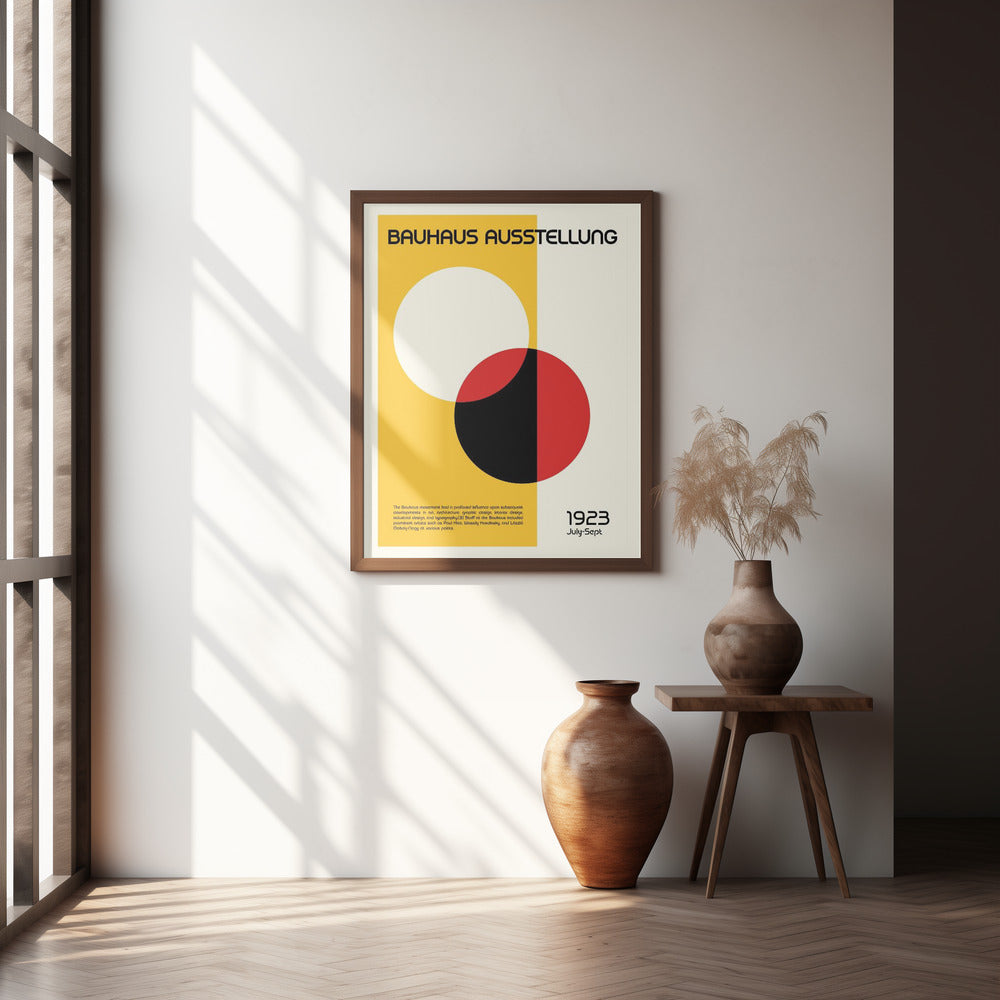 Bauhaus Ausstellung Poster