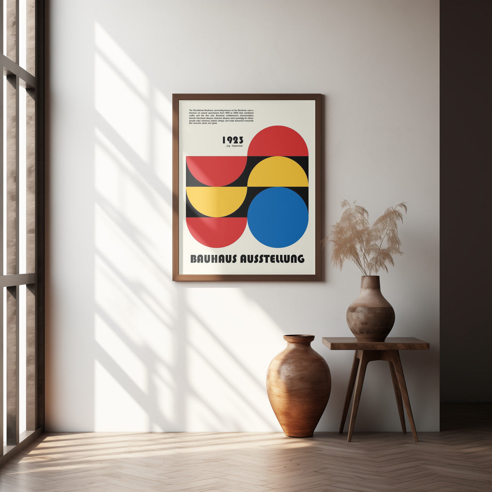 Bauhaus Ausstellung Poster