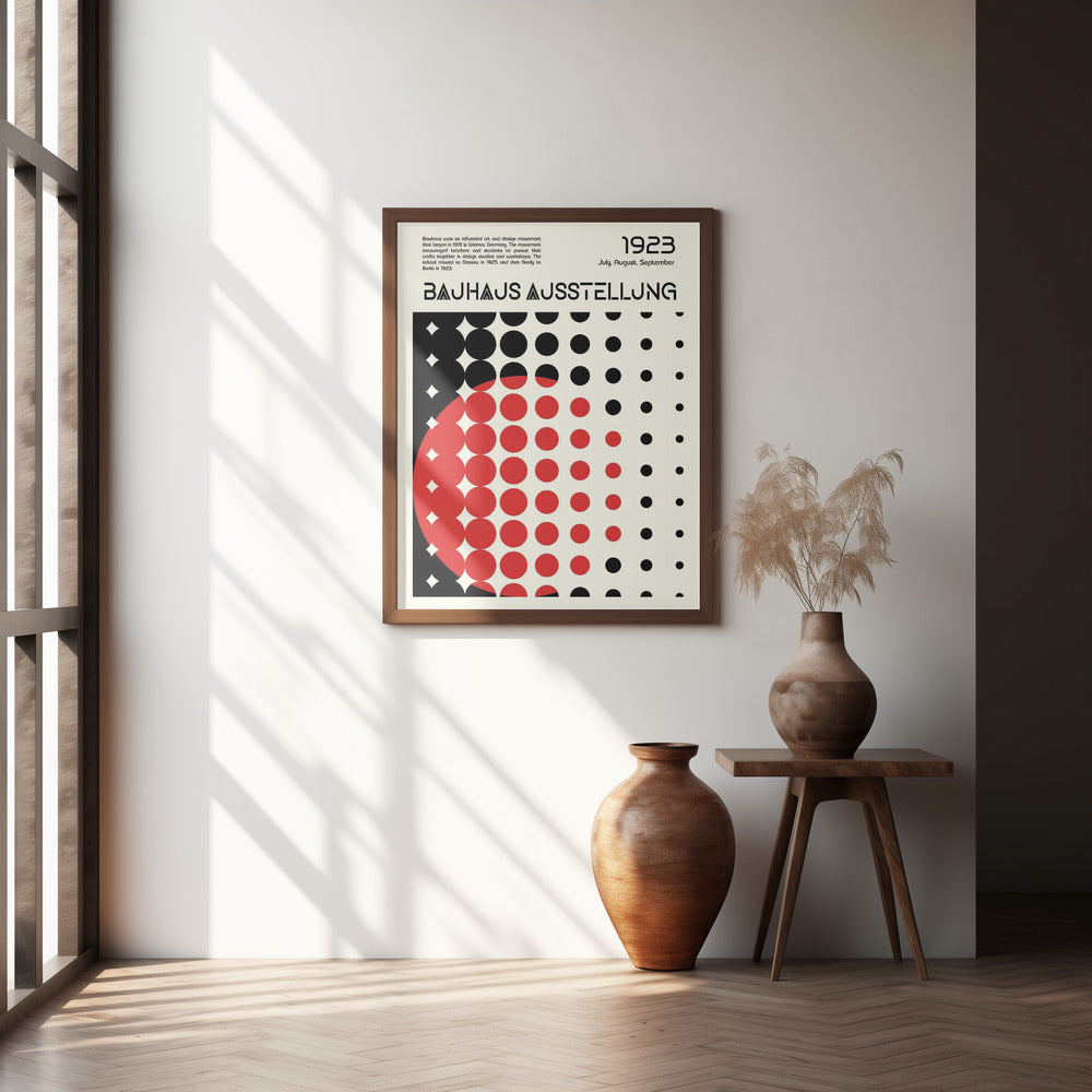 Bauhaus Ausstellung Poster