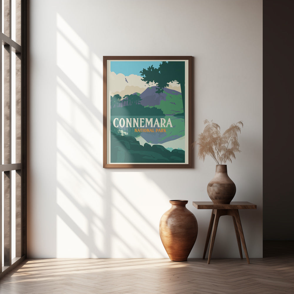 Connemara Travel Print Poster